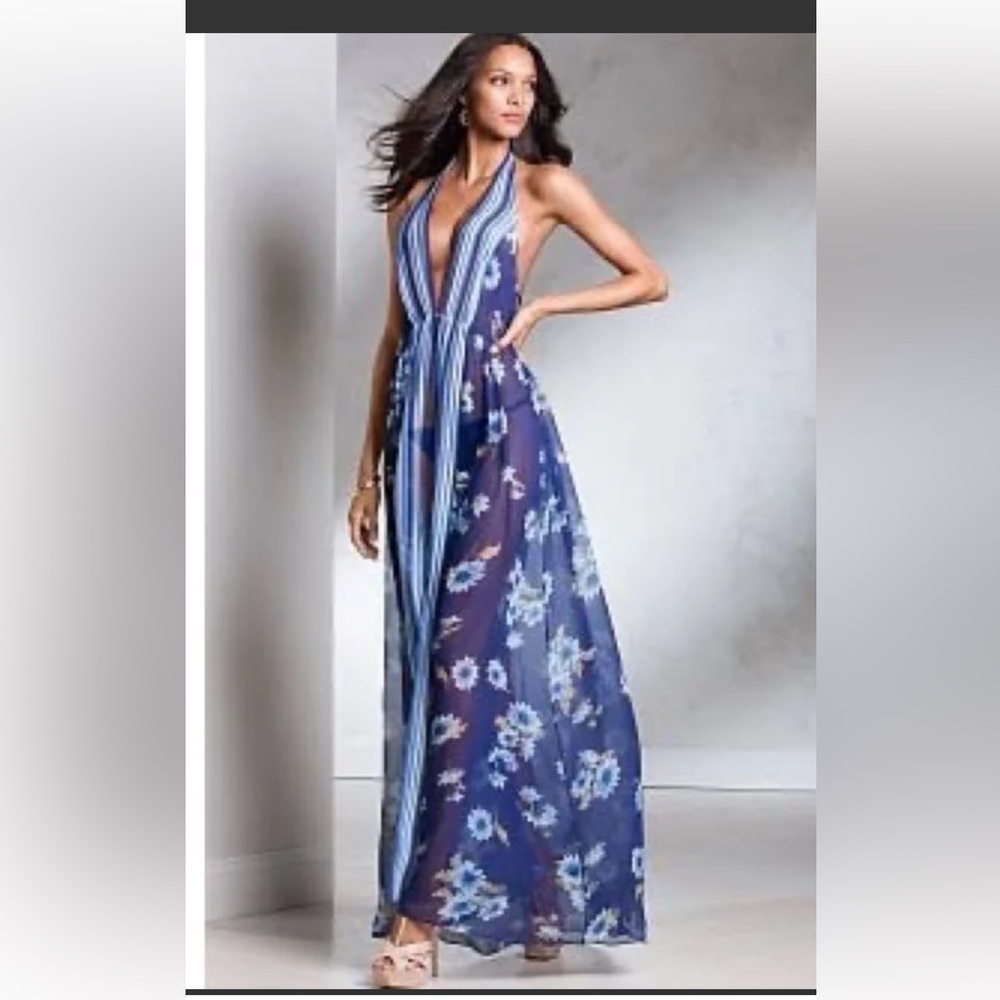 Victoria’s Secret Beach Dress Cover maxi glam size M new with tags